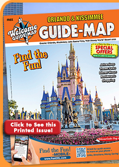 Orlando & Kissimmee Florida Welcome Guide-Map Cover